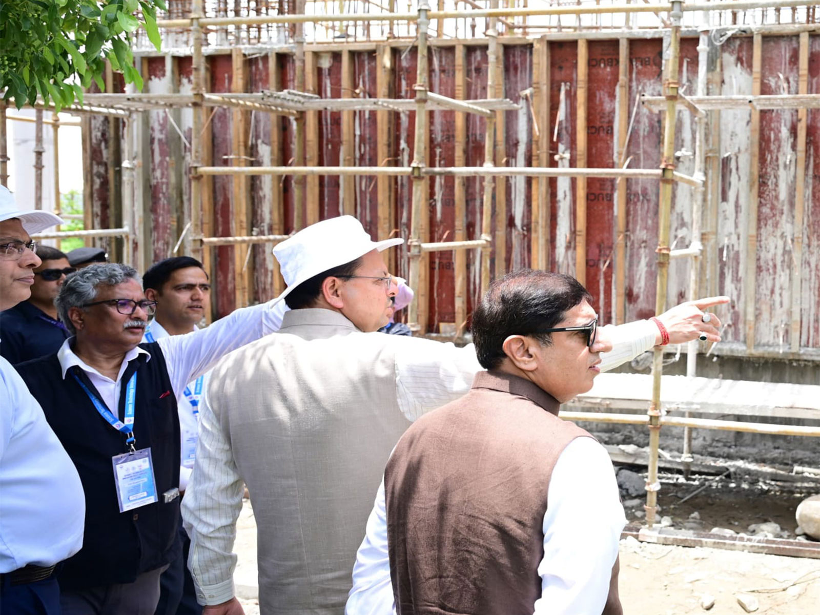 Uttarakhand CM Pushkar Singh Dhami inspects Science City project in Dehradun (Photo/CMO)