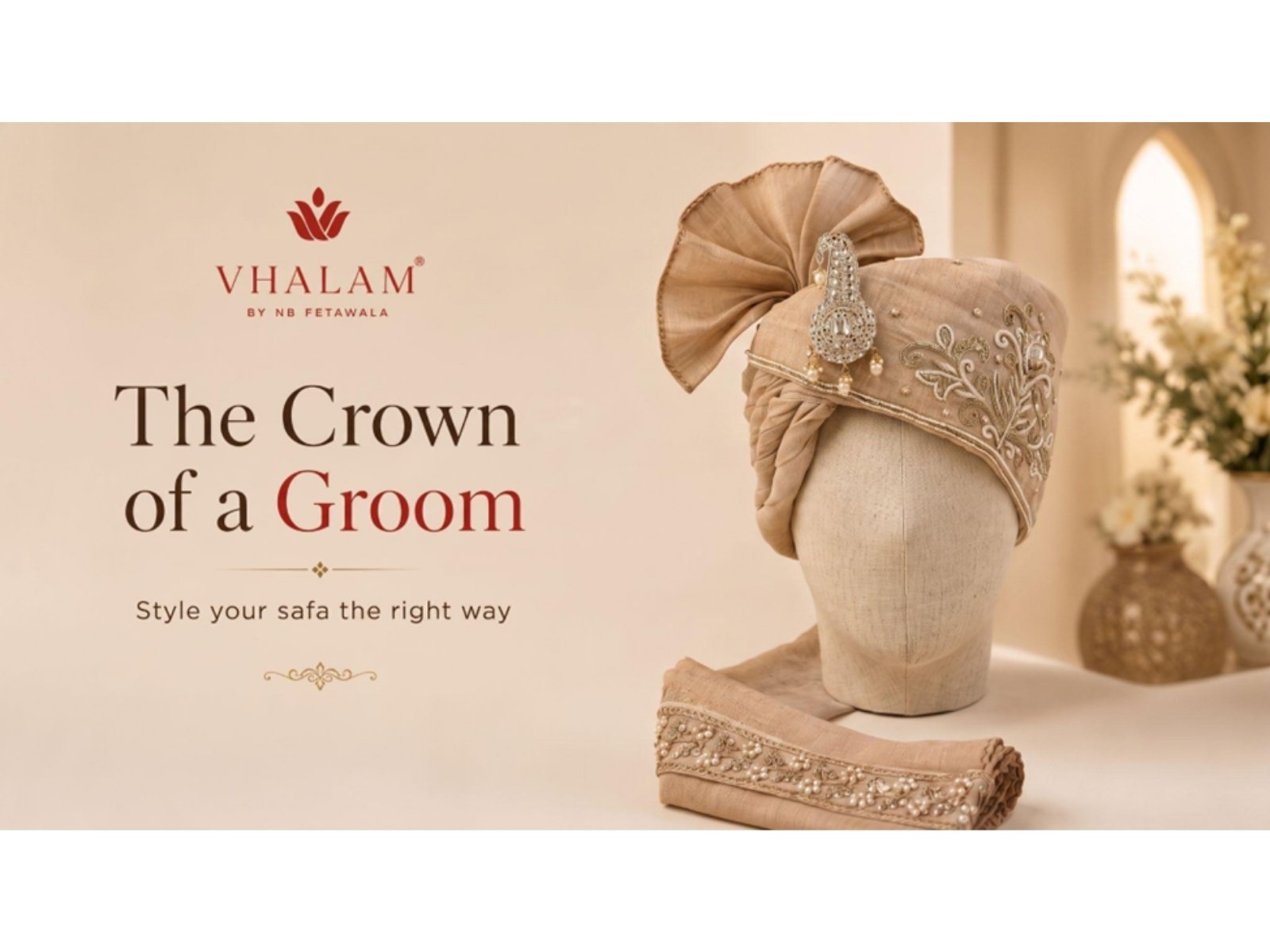 Vhalam Emerges as India's Leading Brand for Men's Ethnic Wedding Accessories Vhalam Emerges as India's Leading Brand for Men's Ethnic Wedding Accessories