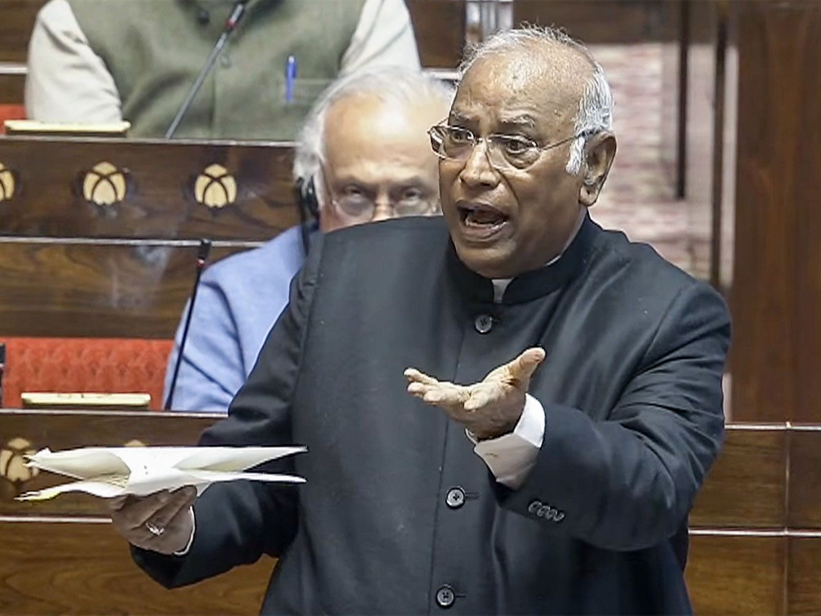 Home minister can’t hide behind closed doors’: Kharge attacks Centre