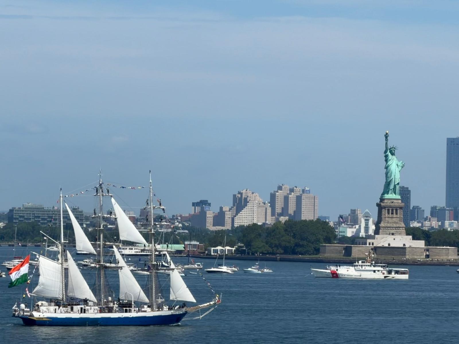INS Sudarshini participates in US International Naval Review 250