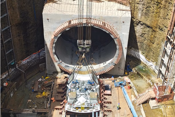 Undersea bullet train tunnel work begins