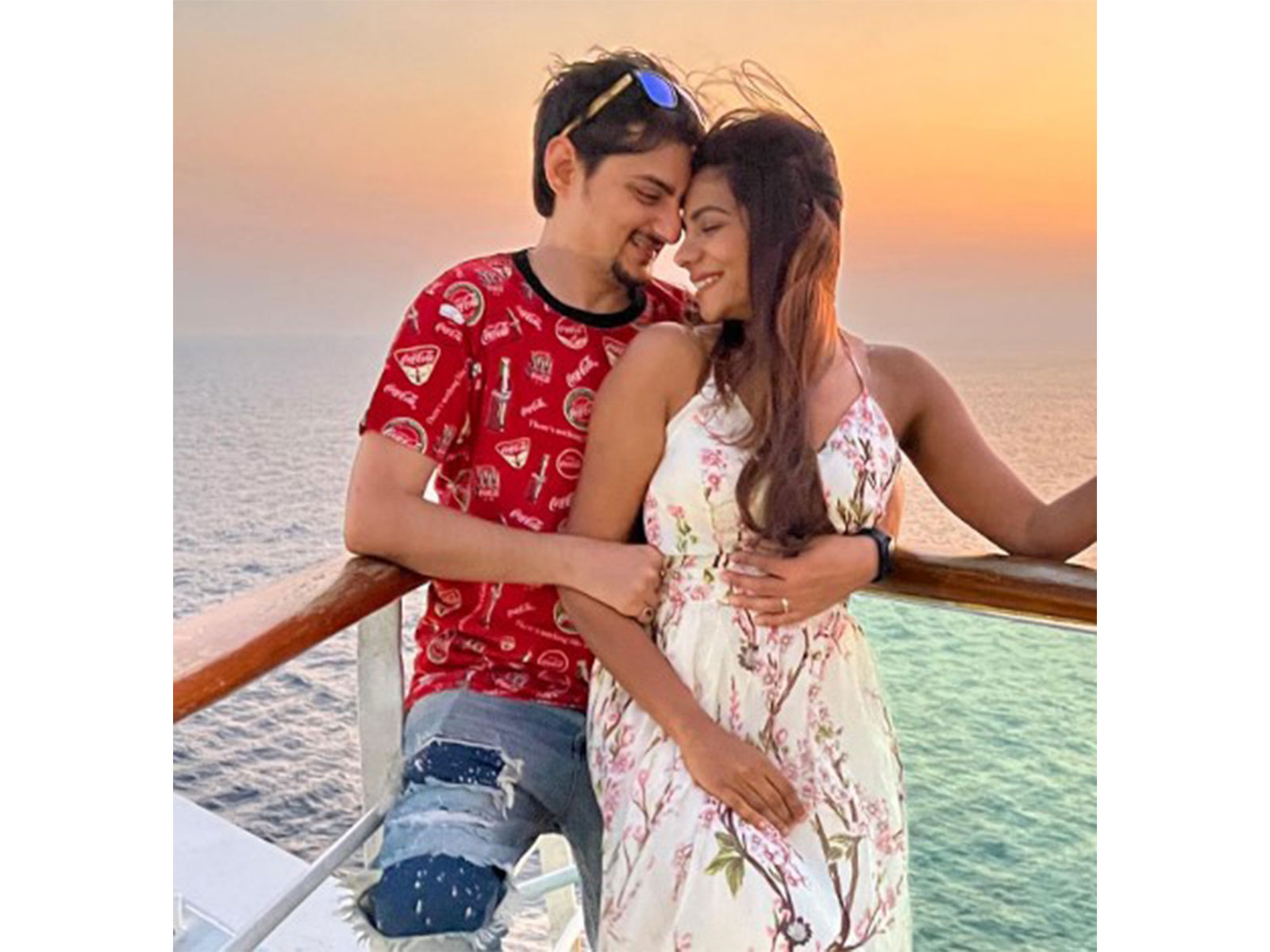 Actors Adittya Kappadia and Tanvi Thakkar (Image source: Adittya's Instagram) Actors Adittya Kappadia and Tanvi Thakkar (Image source: Adittya's Instagram)