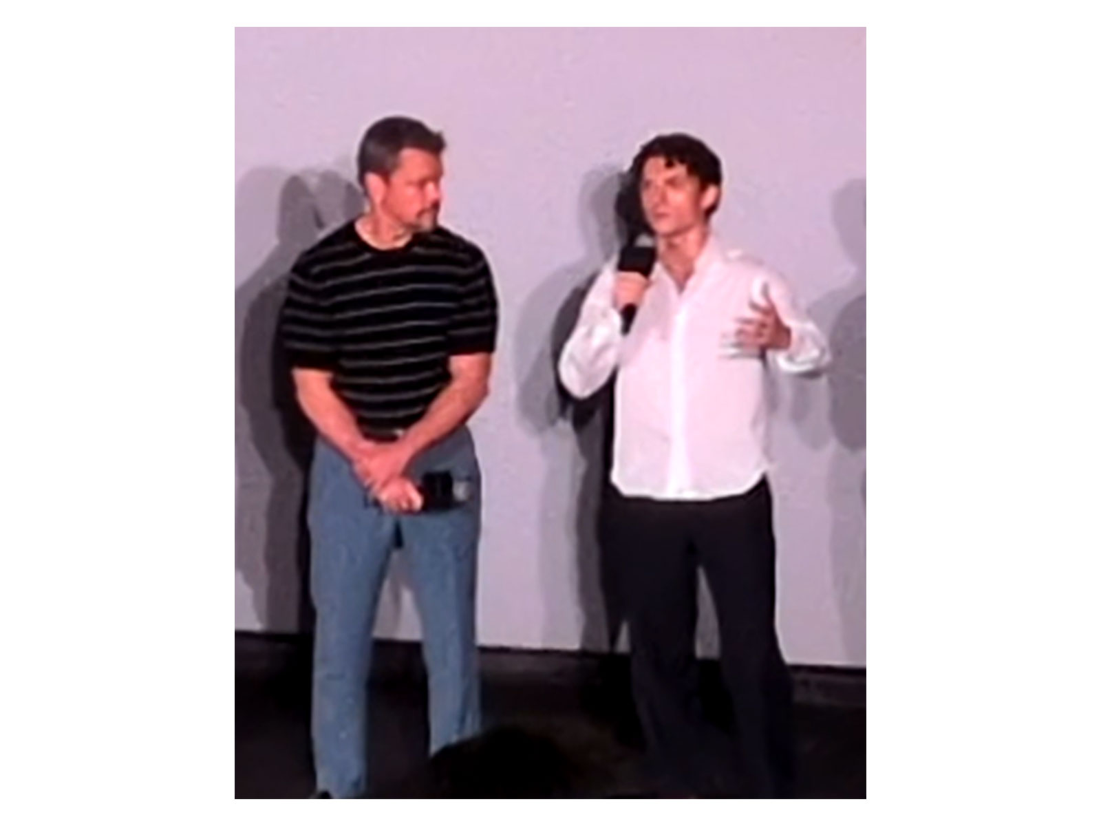 Tom Holland with Matt Damon (Photo/ANI)