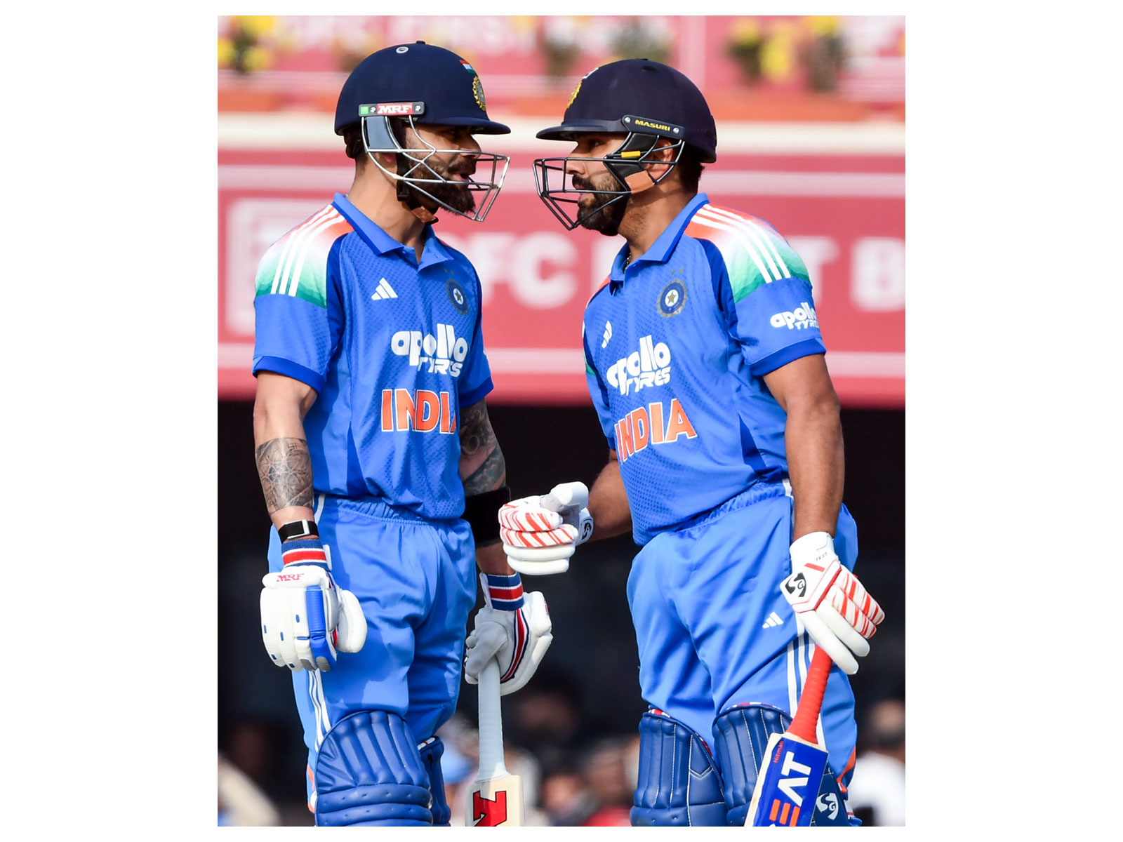 Rohit Sharma and Virat Kohli. (Photo: ANI) Rohit Sharma and Virat Kohli. (Photo: ANI)