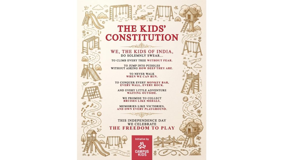 Campus Shoes Announces ‘The Kids’ Constitution’ This Independence Day, Reimagining Freedom Through the Right to Play