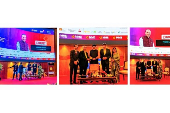 Dr. Yogesh Lakhani, CMD of Bright Outdoor Media, Felicitated at SME Governance Summit 2026 by Maharashtra Cabinet Minister Shri Uday Samant