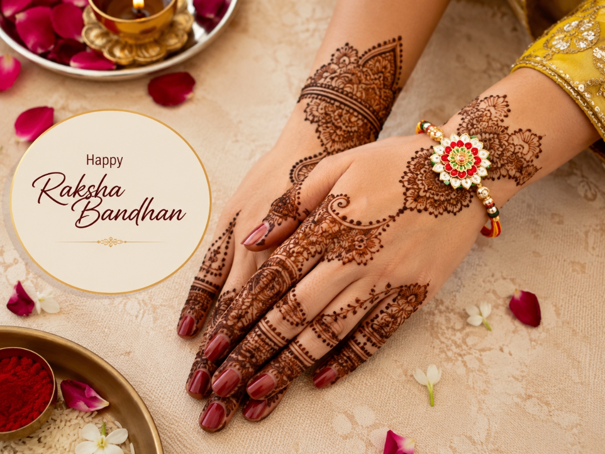 Raksha Bandhan Mehndi Designs 2026: Check Latest Simple, Stylish And Easy Ideas