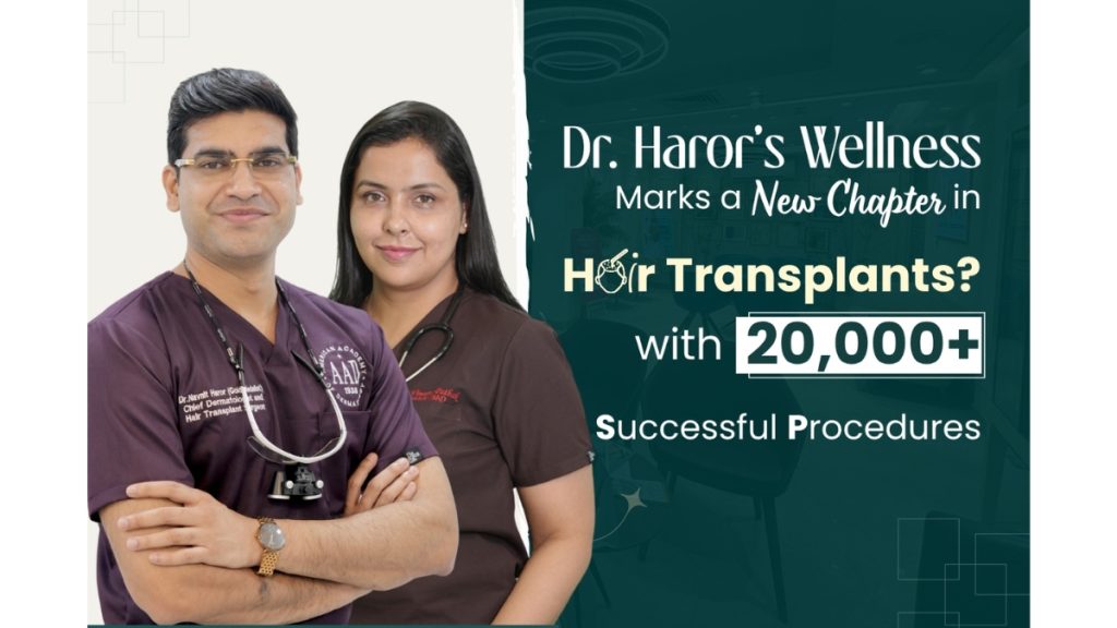 Dr. Haror’s Wellness Marks a New Chapter in Hair Transplant with20,000+ Successful Procedures