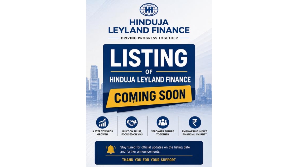 Growing with India. Growing with You. The Listing of Hinduja Leyland Finance (HLF) is expected soon