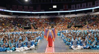 Historic Srimad Bhagavad Gita Parayana and World Peace Prayer Held in Dallas, USA, in the Divine Presence of His Holiness Sri Ganapathy Sachchidananda Swamiji