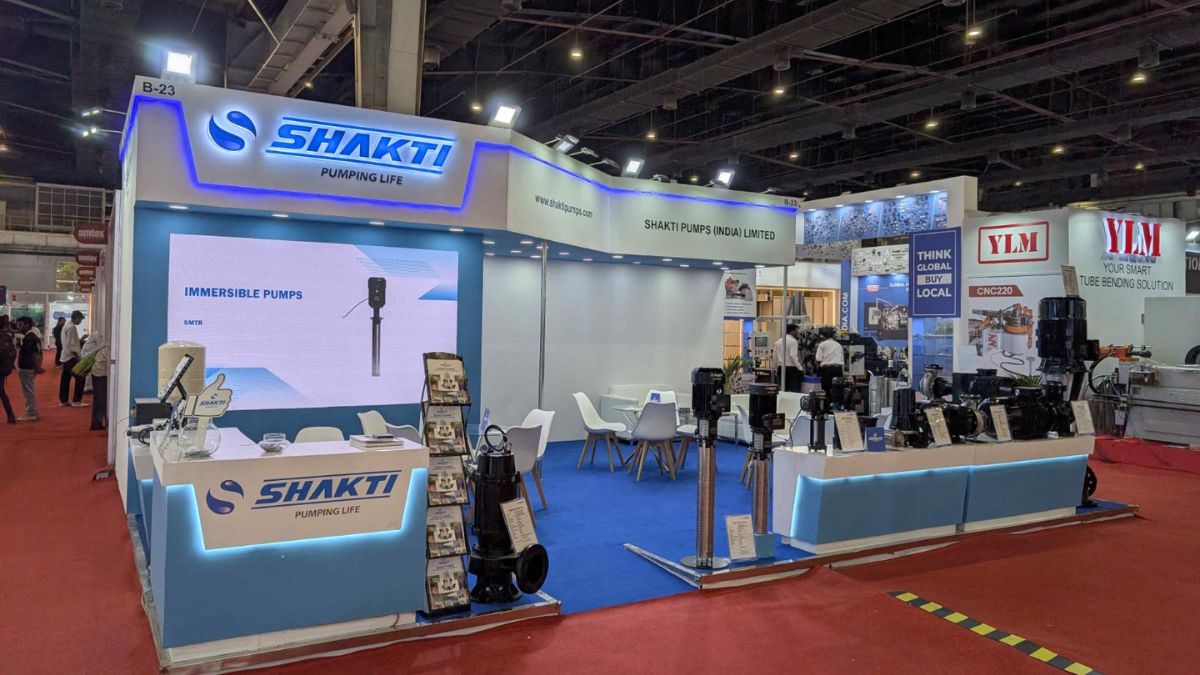 Shakti Pumps Highlights Four Decades of Engineering Excellence for Next-Generation Stainless Steel Pumps at AMTEX 2026
