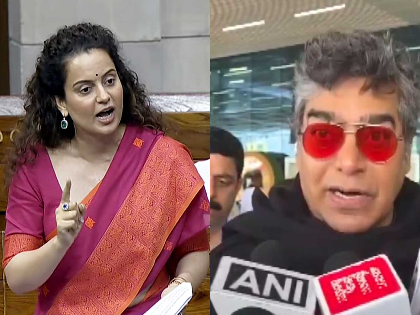 Ashutosh Rana reacts to Kangana Ranaut's remarks (Photo/ANI) Ashutosh Rana reacts to Kangana Ranaut's remarks (Photo/ANI)