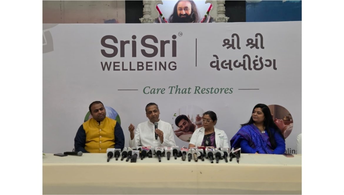 Sri Sri Wellbeing reopens its expanded Satellite centre, bringing doctor-led Ayurveda closer to Ahmedabad homes