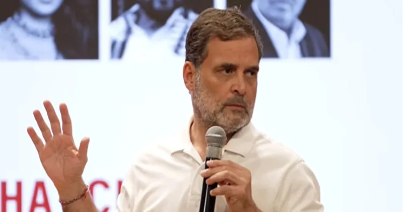 Rahul alleges ‘vote chori’ can’t happen without backing of PM Modi; CWC resolution seeks immediate resignation of CEC Gyanesh