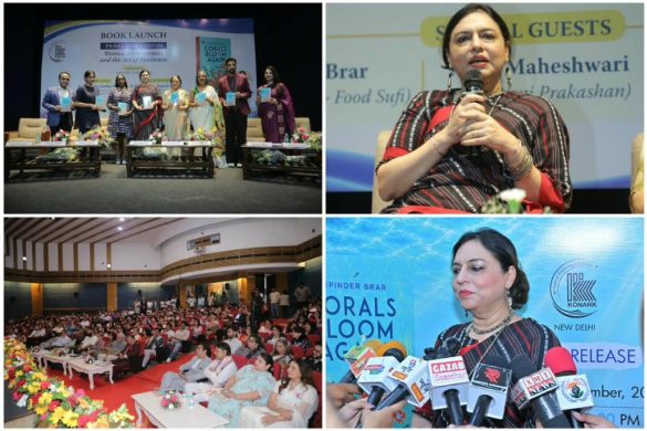 Book Launch of ‘Corals Bloom Again’ by Rupinder Brar Held at Prime Ministers’ Museum & Library, New Delhi