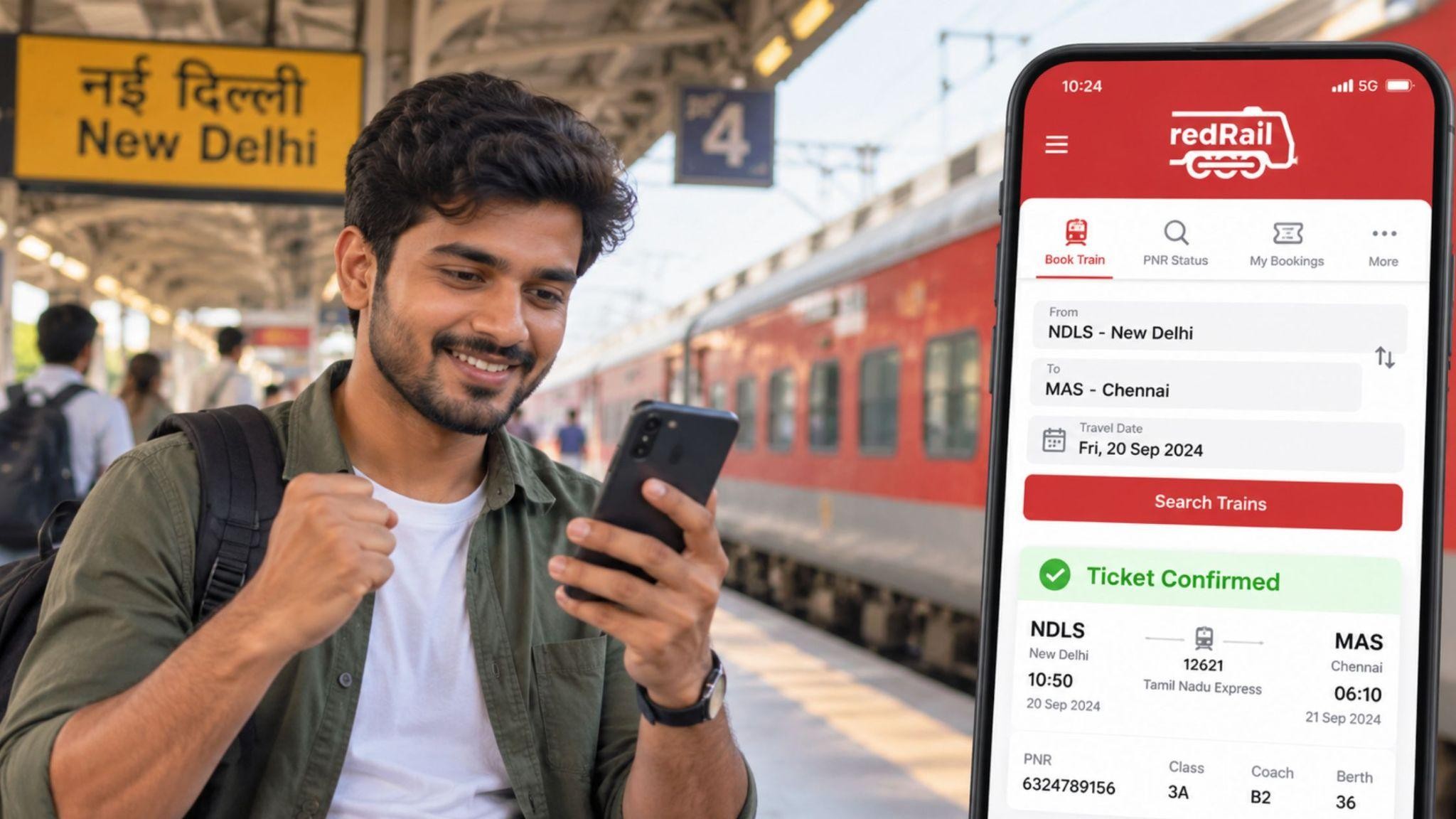 Things to Review after Getting an IRCTC Train Ticket Confirmation