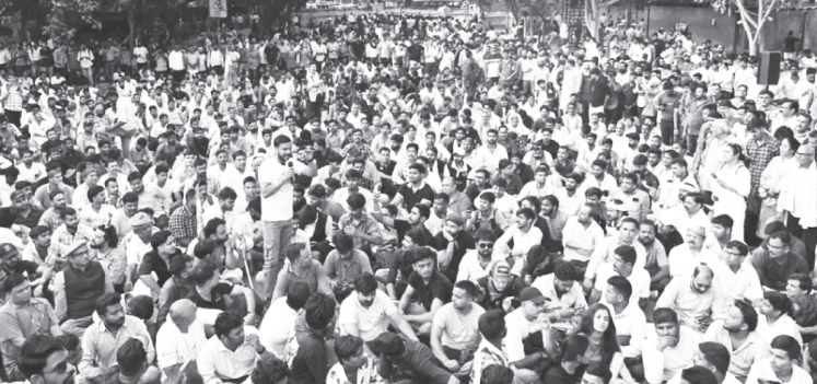 India’s markets shrugged off its youth uprising