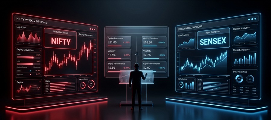 Nifty Vs Sensex Weekly Options: Which Is Better For Traders?