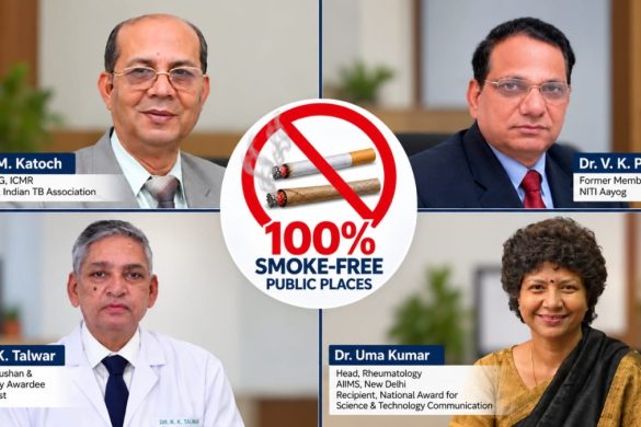 3.25 lakh Indians die annually from second-hand smoke: Experts seek 100% smoke-free public   places