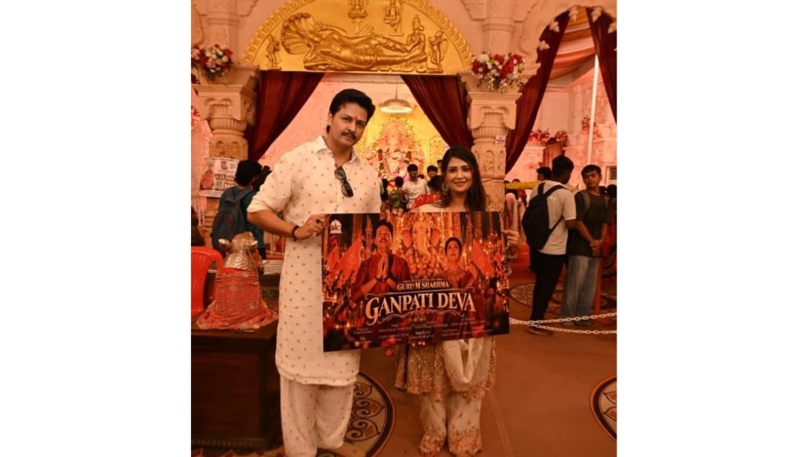 A Divine Double Blessing for Singer Rashmi Arya: ‘Ganpati Deva’ Unveiled Under the Auspicious Blessings of Lalbaugcha Raja & Andhericha Raja