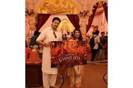 A Divine Double Blessing for Singer Rashmi Arya: ‘Ganpati Deva’ Unveiled Under the Auspicious Blessings of Lalbaugcha Raja & Andhericha Raja