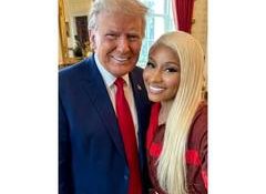 Nicki Minaj supports Donald Trump at Port Huron Rally in Michigan: "I will continue to support you forever"