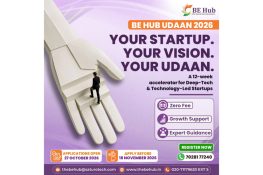 BE Hub Launches ‘Udaan’, Its First Startup Accelerator Cohort, Invites Applications from Deep-Tech and Technology-Led Startups