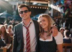 Romantic comedy 'Oktoberfest' first look out, Jeanne Goursaud and Jannis Niewöhner to play lead