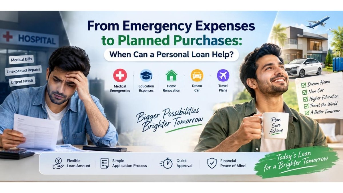 From Emergency Expenses to Planned Purchases: When Can a Personal Loan Help?