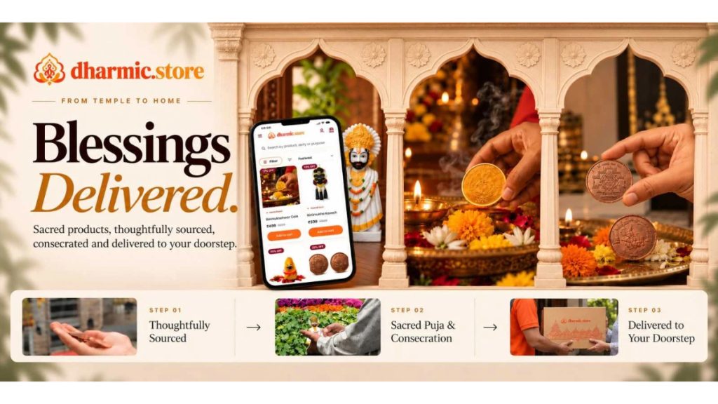 From Temple Rituals to Doorstep Delivery: Dharmic Store Clocks 1 Lakh orders in the very first month
