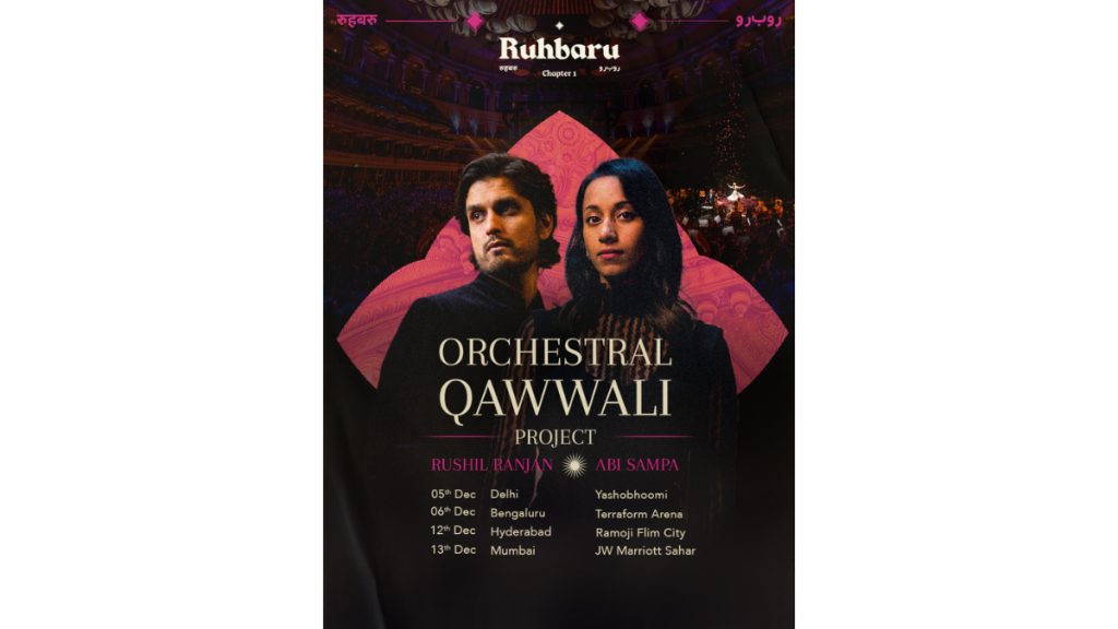 RUHBARU Debuts with The Orchestral Qawwali Project, Bringing Its Globally Acclaimed Musical Experience to India This December