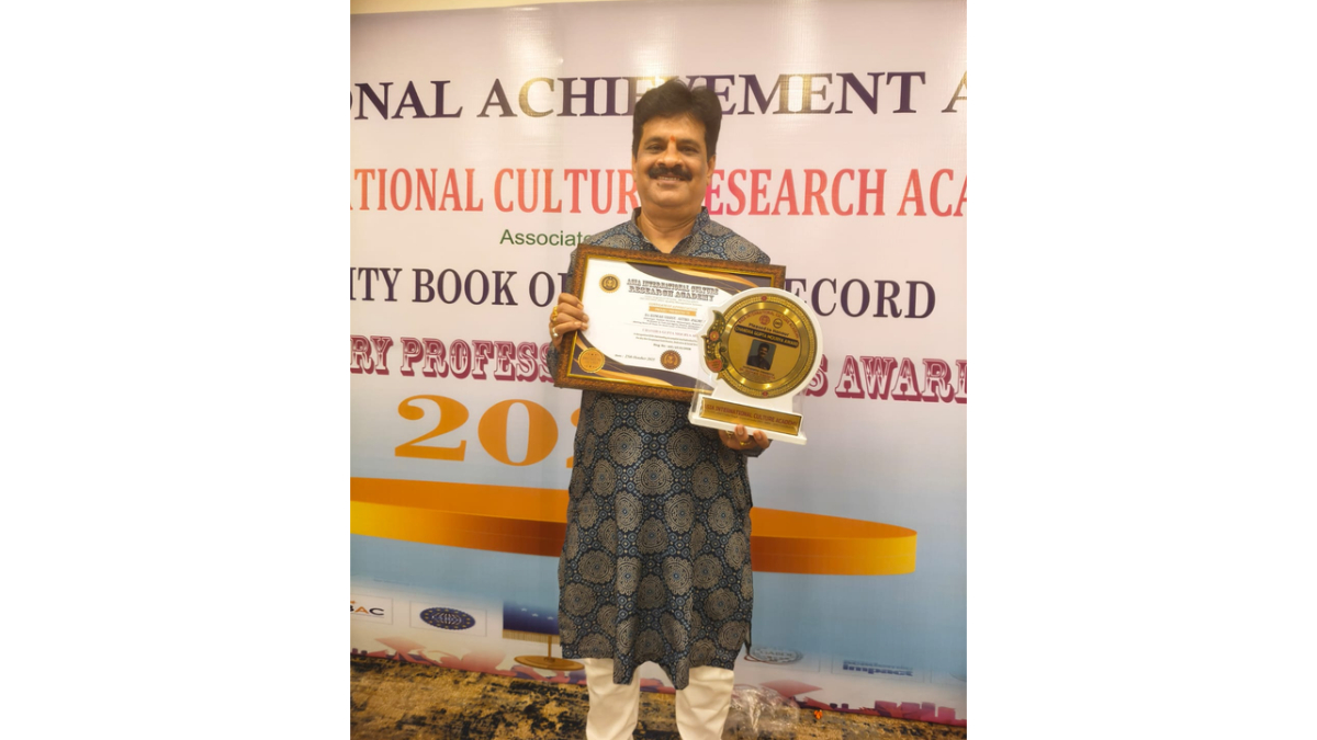 Vedic Scholar and Astro-Palmist Dr. Kumar Vasist Completes Over Three Decades Preserving Ancient Indian Ritual Traditions and Epigraphy