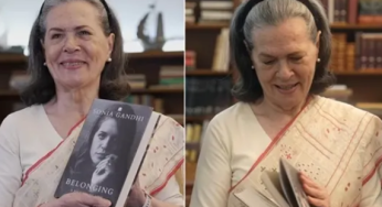 Sonia Gandhi makes debout on Instagram with the first post on her memoir Belonging: A journey of love