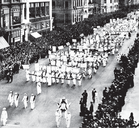 When Women took over New York streets in historic suffrage march