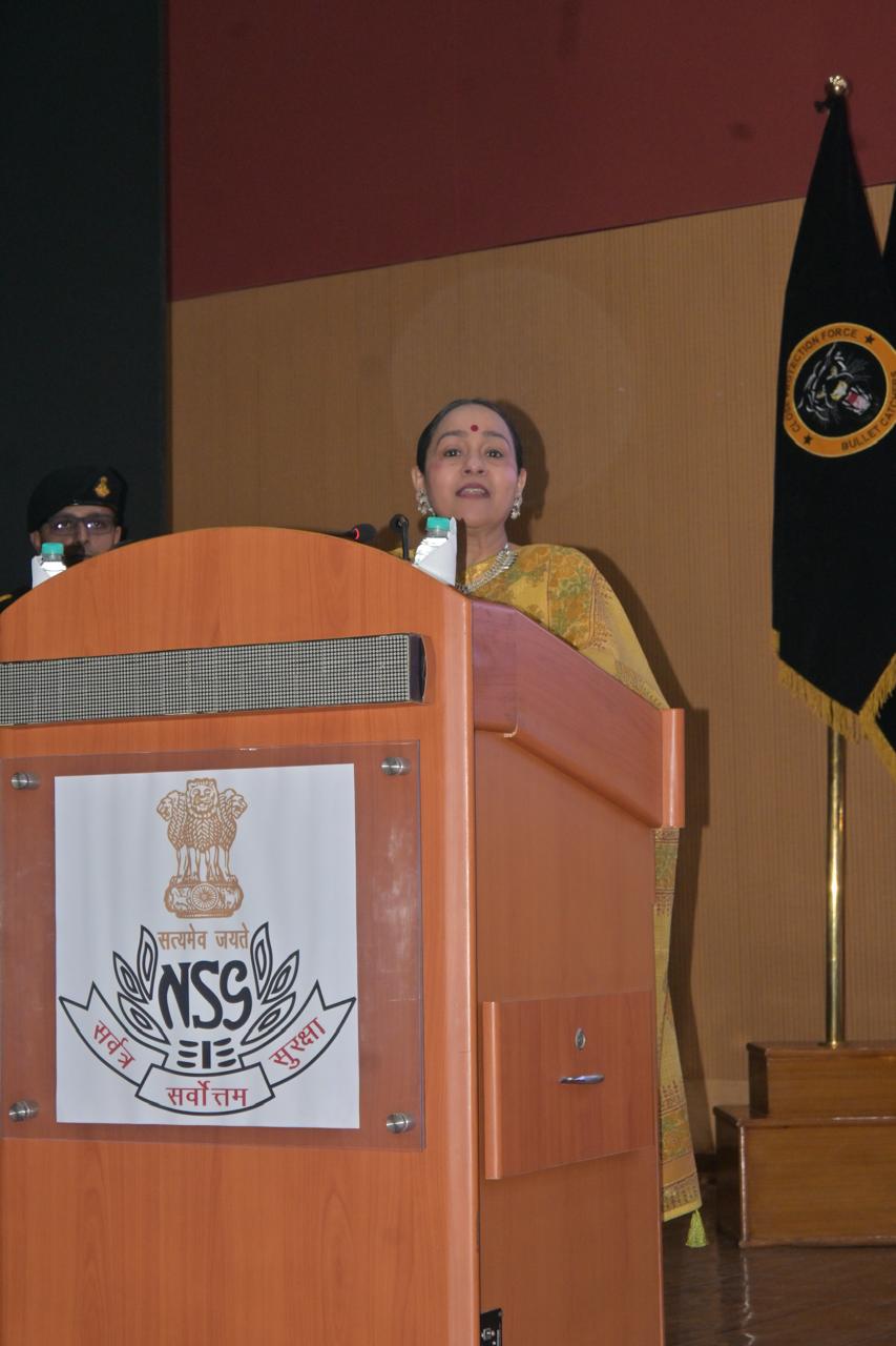 DWWA President urges first Mahila Commando Course trainees to embrace ‘Commando Standard’