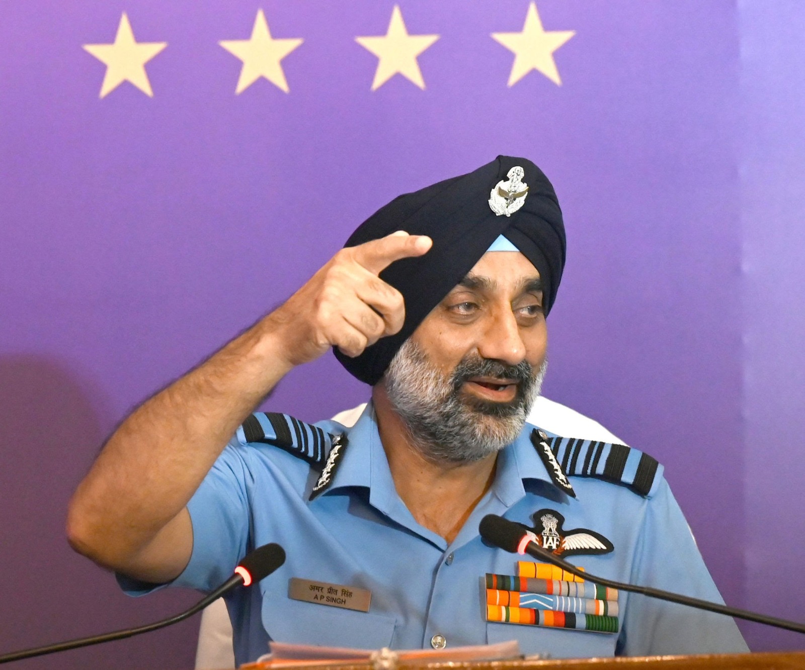 Full Circle in the Cockpit: IAF Chief AP Singh Bids Farewell Aboard Indigenous Tejas