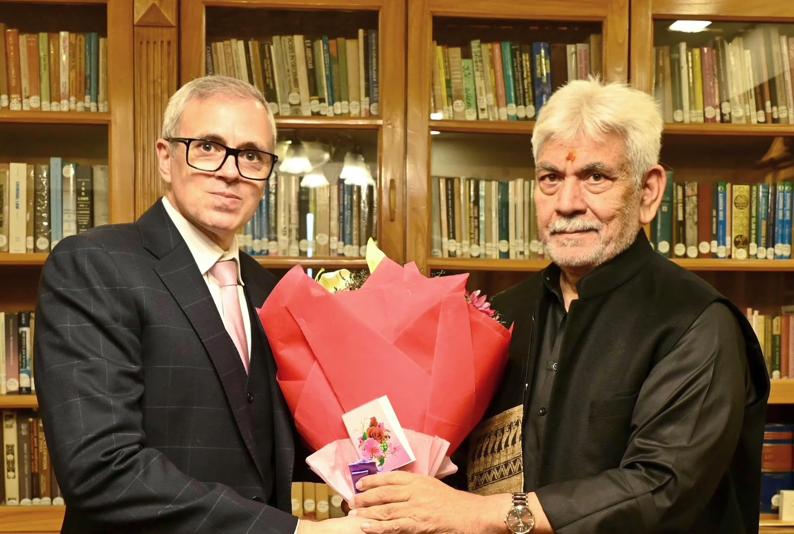 Omar Abdullah Discusses Cabinet Expansion With LG, Says Names Finalised